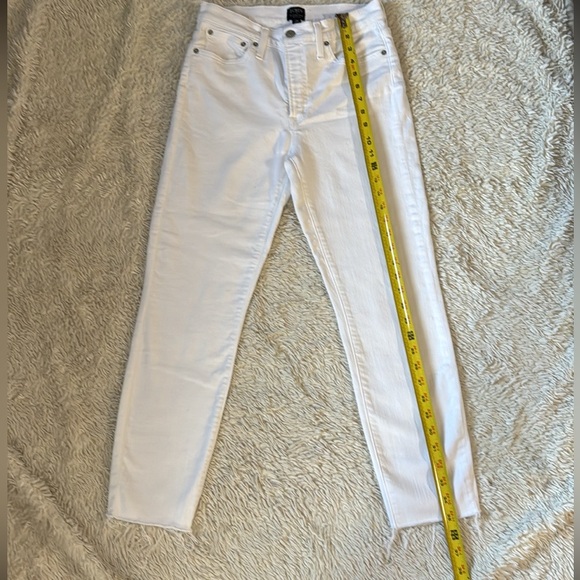 J crew 10" high-rise skinny jean in signature stretch size 28 - Picture 3 of 8